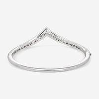 Kwiat Tempo 18K White Gold Diamond 3.29ct. Cuff Bangle Bracelet W - 14385 - 0 - DIA - 18KW - THE SOLIST - Kwiat