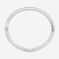 Kwiat Tempo 18K White Gold Diamond 3.29ct. Cuff Bangle Bracelet W - 14385 - 0 - DIA - 18KW - THE SOLIST - Kwiat