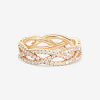 Kwiat Twist 18K Rose Gold Diamond 3 - Strand Ring W - 14423 - 0 - DIA - 18KP - THE SOLIST - Kwiat