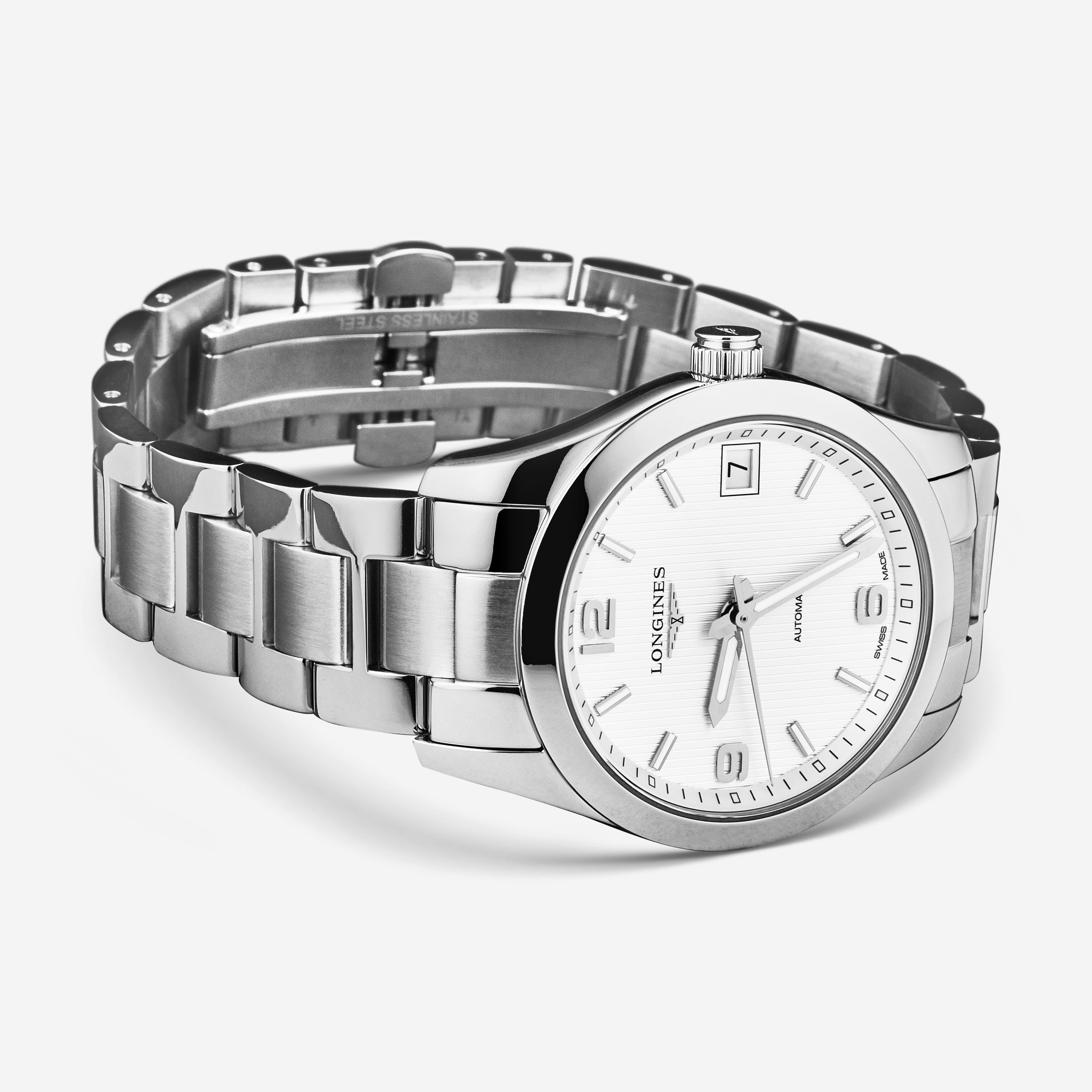 Longines Conquest Stainless Steel Automatic Ladies Watch L23854766