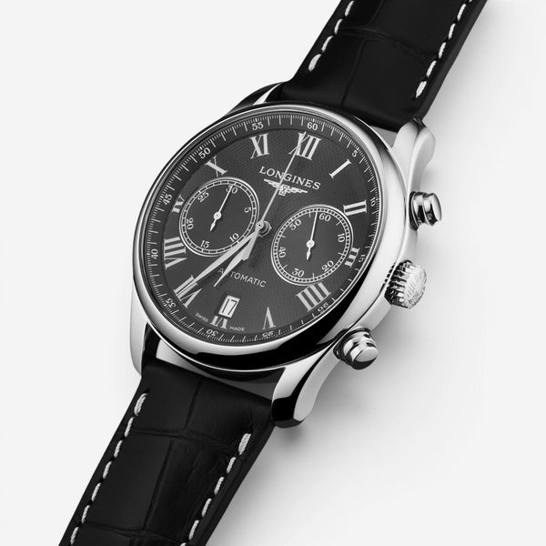 Longines Master Collection Chronograph Stainless Steel Automatic Men's Watch L2.