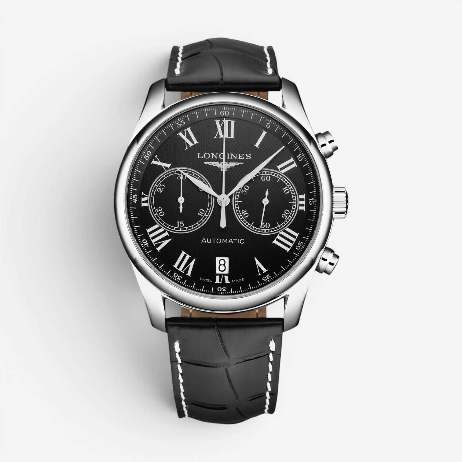 Longines Master Collection Chronograph Stainless Steel Automatic Men's Watch L2.