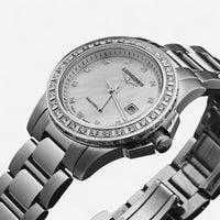 Longines Conquest Stainless Steel Diamond Quartz Ladies Watch L32580886