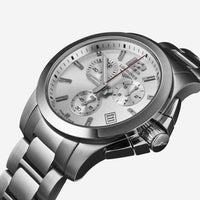 Longines Conquest Chronograph Stainless Steel Quartz Men's Watch L37024766