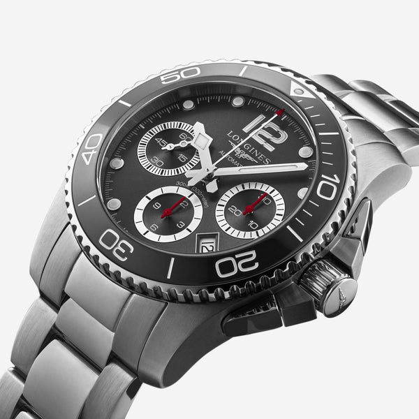 Longines HydroConquest Chronograph Stainless Steel Automatic Men's Watch L37834766