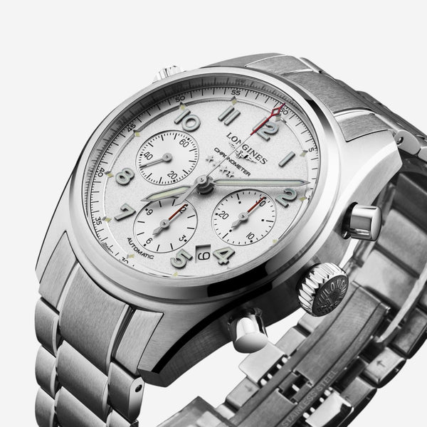 Longines Spirit Chronograph Stainless Steel Automatic Men's Watch L3.820.4.73.6