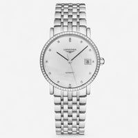 Longines Elegant Stainless Steel Diamond Automatic Ladies Watch L48090876