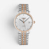 Longines Elegant Stainless Steel & 18K Rose Gold Automatic Ladies Watch L4.809.5