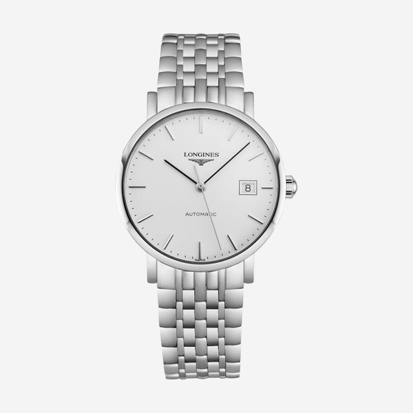 Longines Elegant Stainless Steel Automatic Men's Watch L4.810.4.12.6