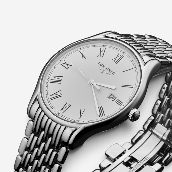 Longines Lyre Stainless Steel Quartz Men's Watch L4.859.4.11.6
