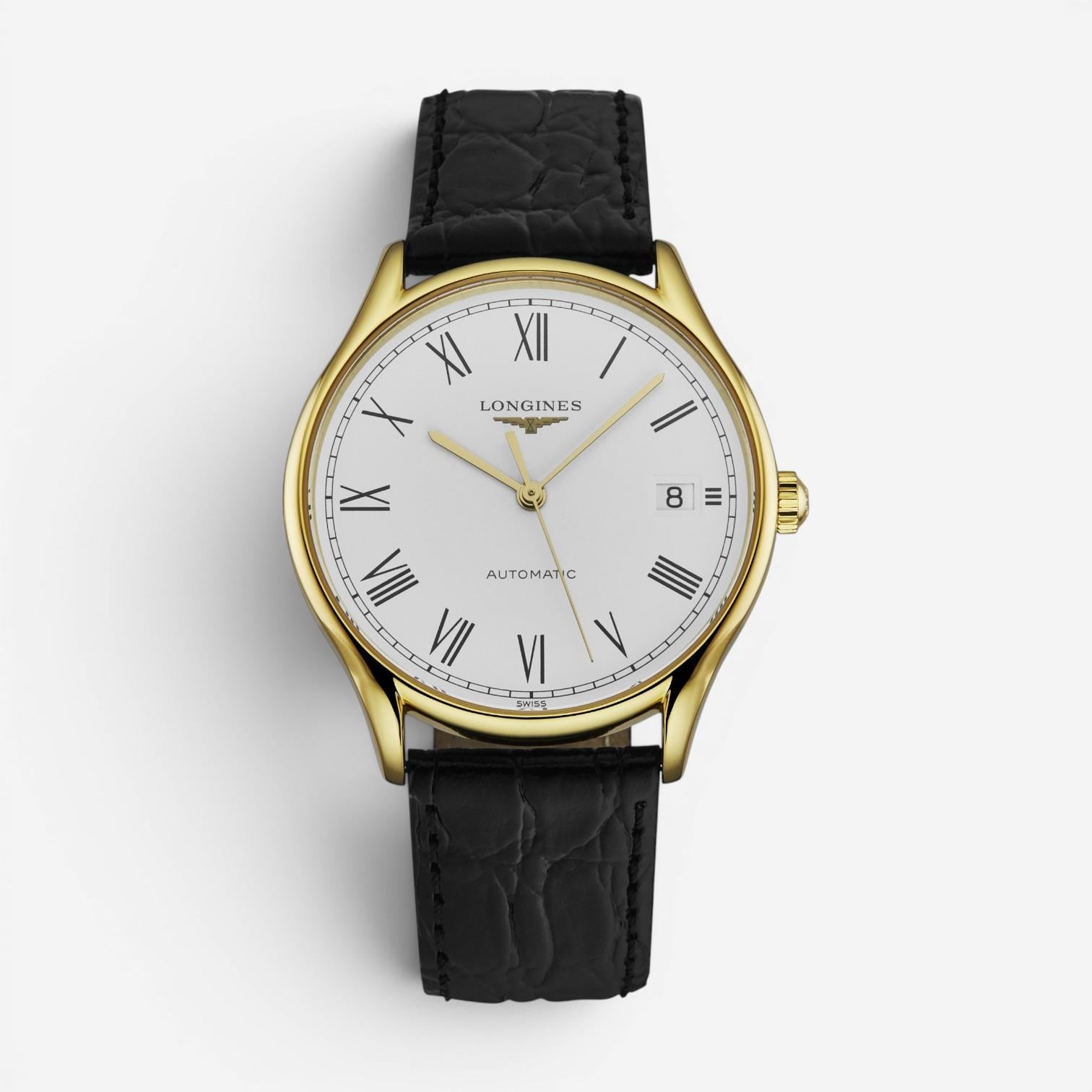 Longines Lyre Stainless Steel & 18K Yellow Gold PVD Automatic Ladies Watch L4.86