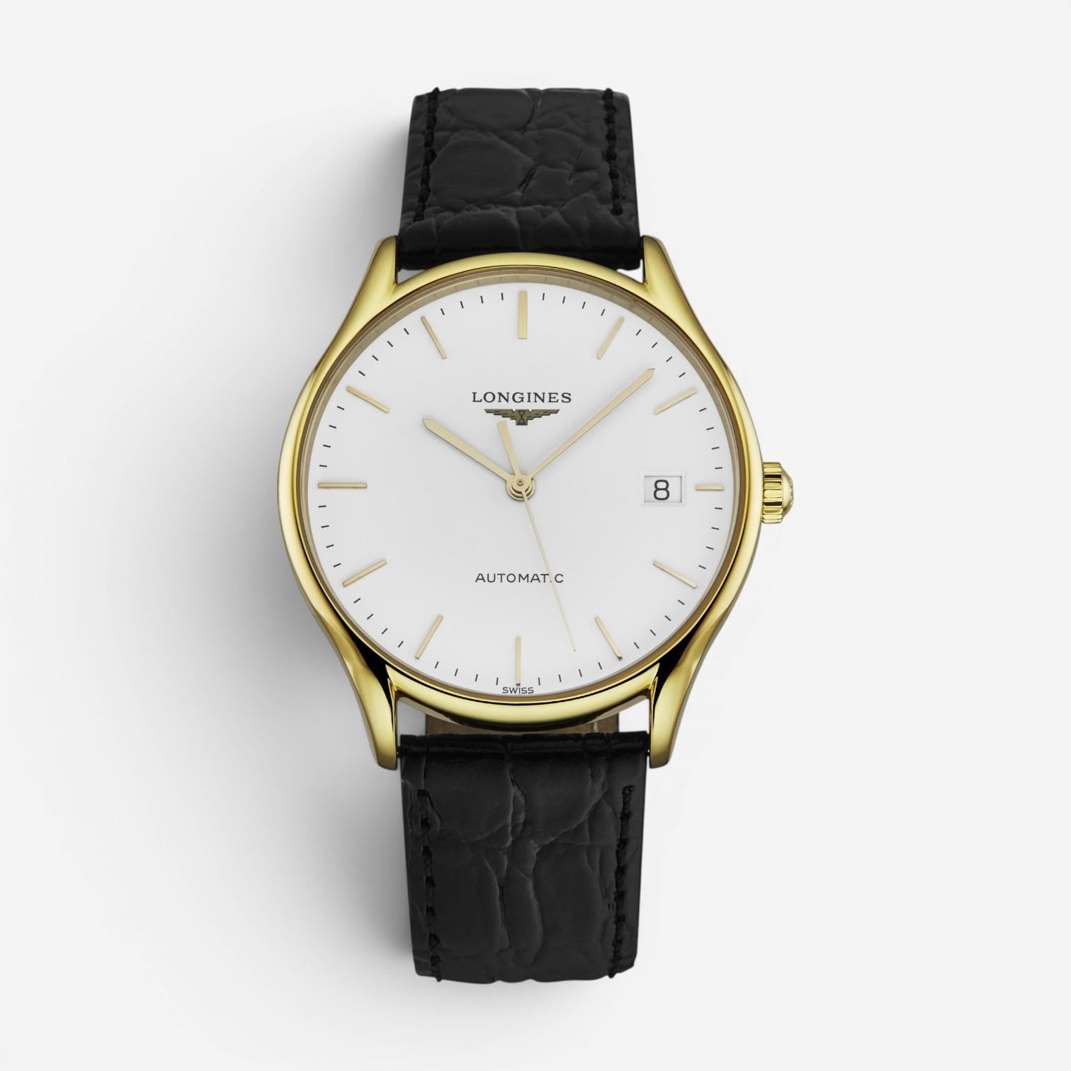 Longines Lyre Stainless Steel & 18K Yellow Gold PVD Automatic Ladies Watch L4.86