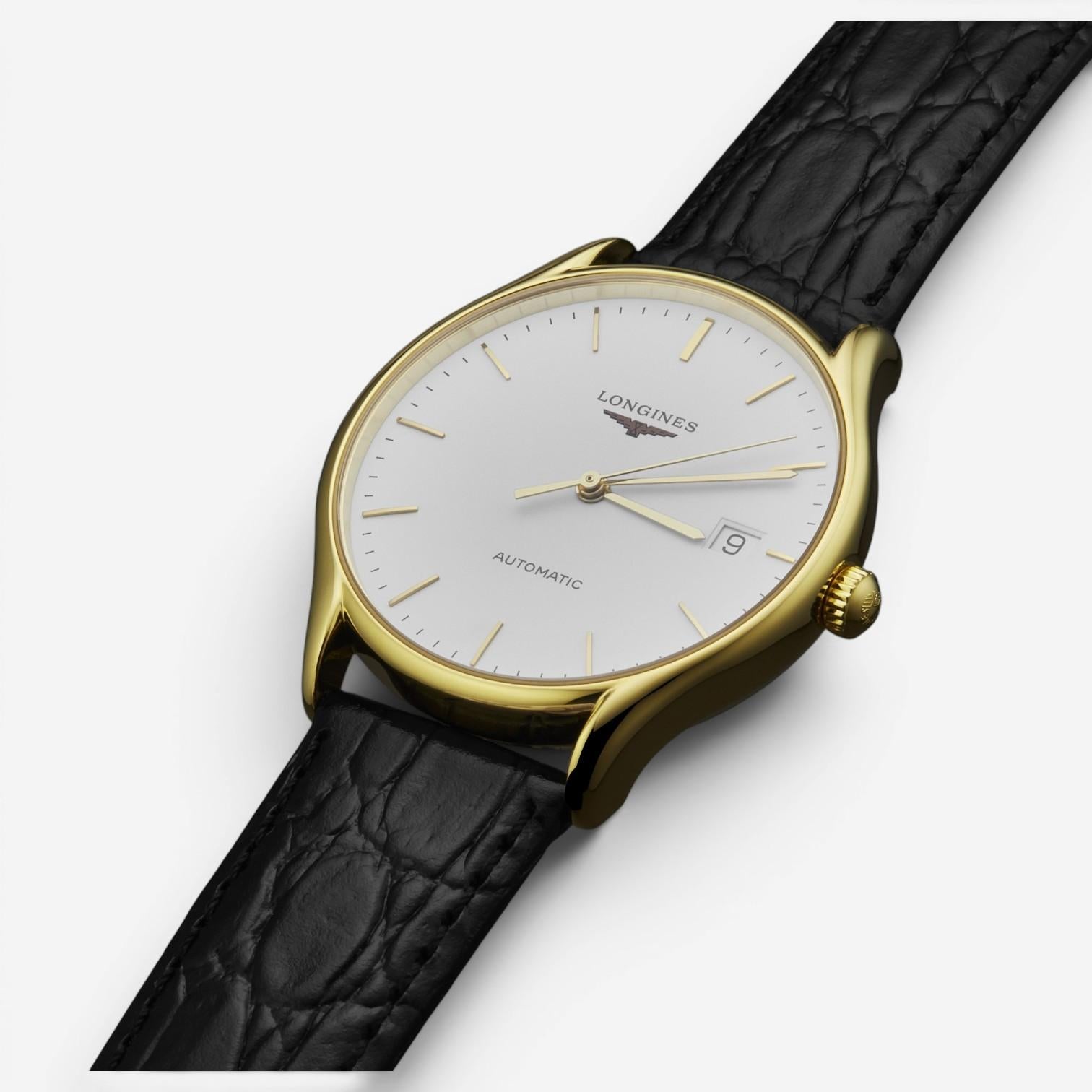 Longines Lyre Stainless Steel & 18K Yellow Gold PVD Automatic Ladies Watch L4.86