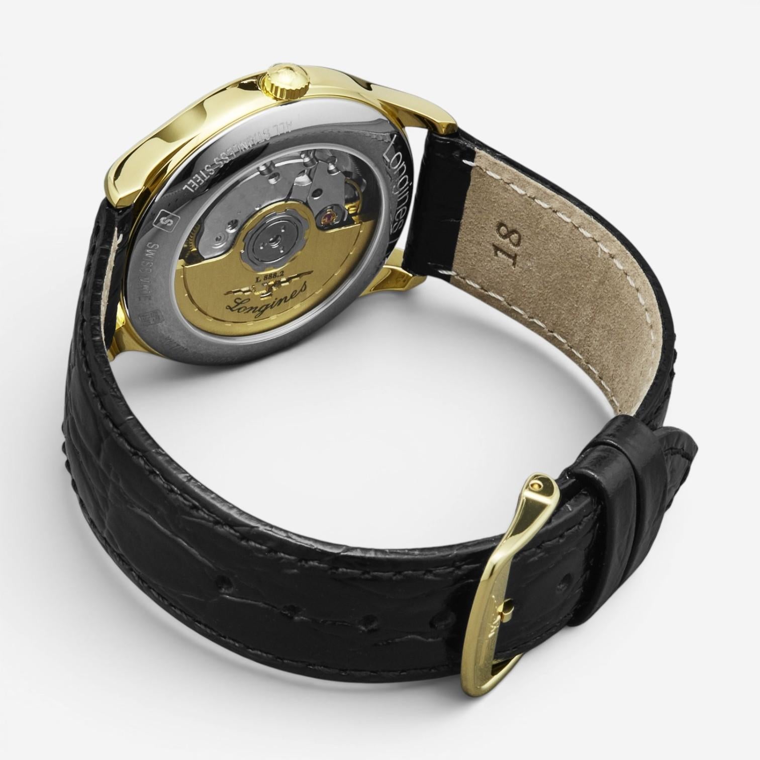 Longines Lyre Stainless Steel & 18K Yellow Gold PVD Automatic Ladies Watch L4.86