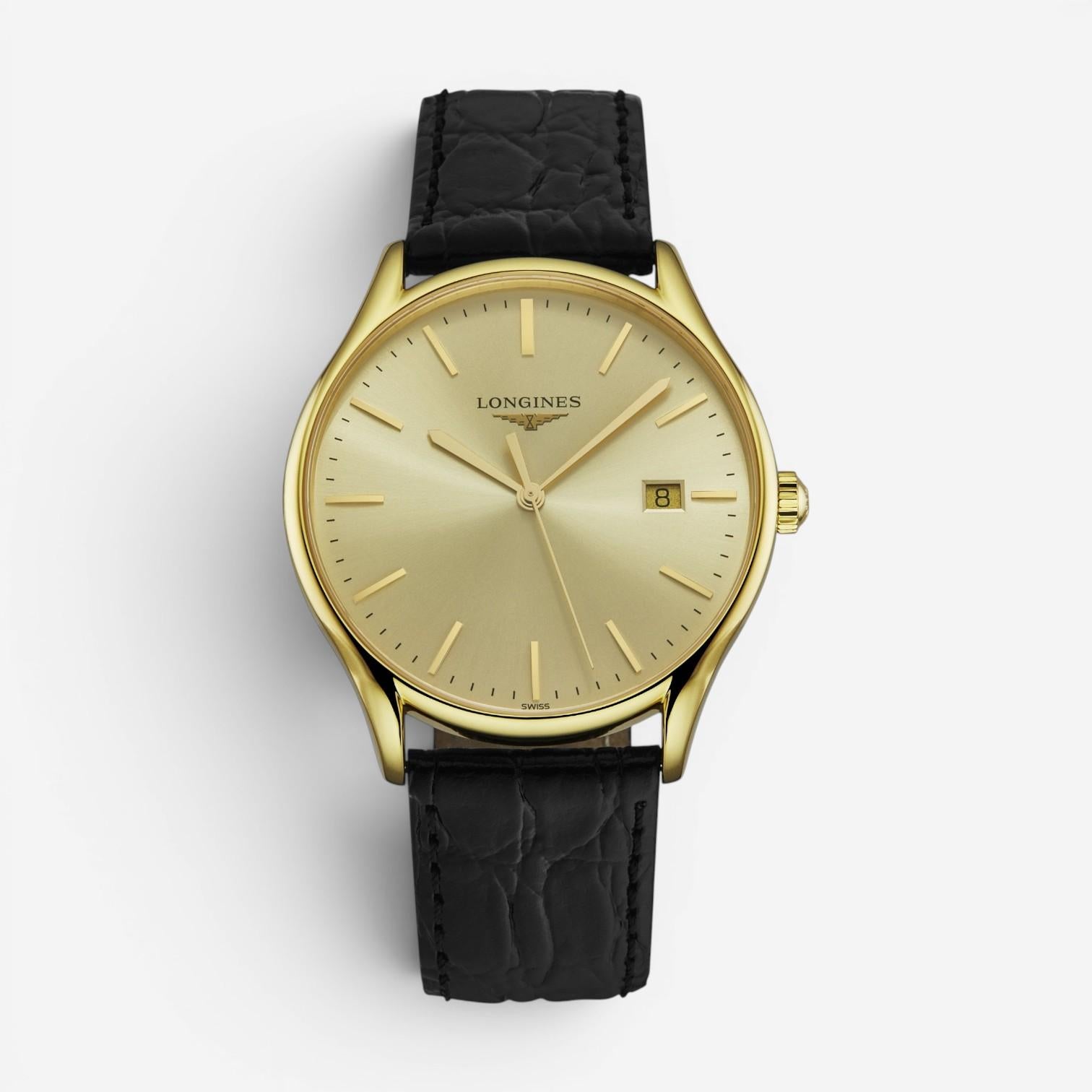 Longines Lyre Stainless Steel & 18K Yellow Gold PVD Automatic Ladies Watch L4.86