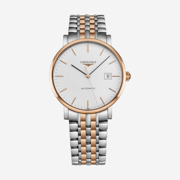 Longines Elegant Stainless Steel Automatic Men's Watch L4.910.5.12.7