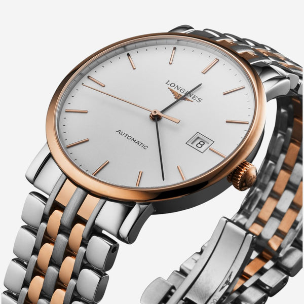 Longines Elegant Stainless Steel Automatic Men's Watch L4.910.5.12.7