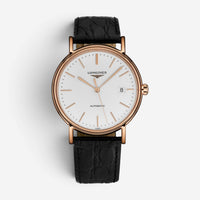 Longines Presence 18K Rose Gold PVD Automatic Men's Watch L4.922.1.12.2