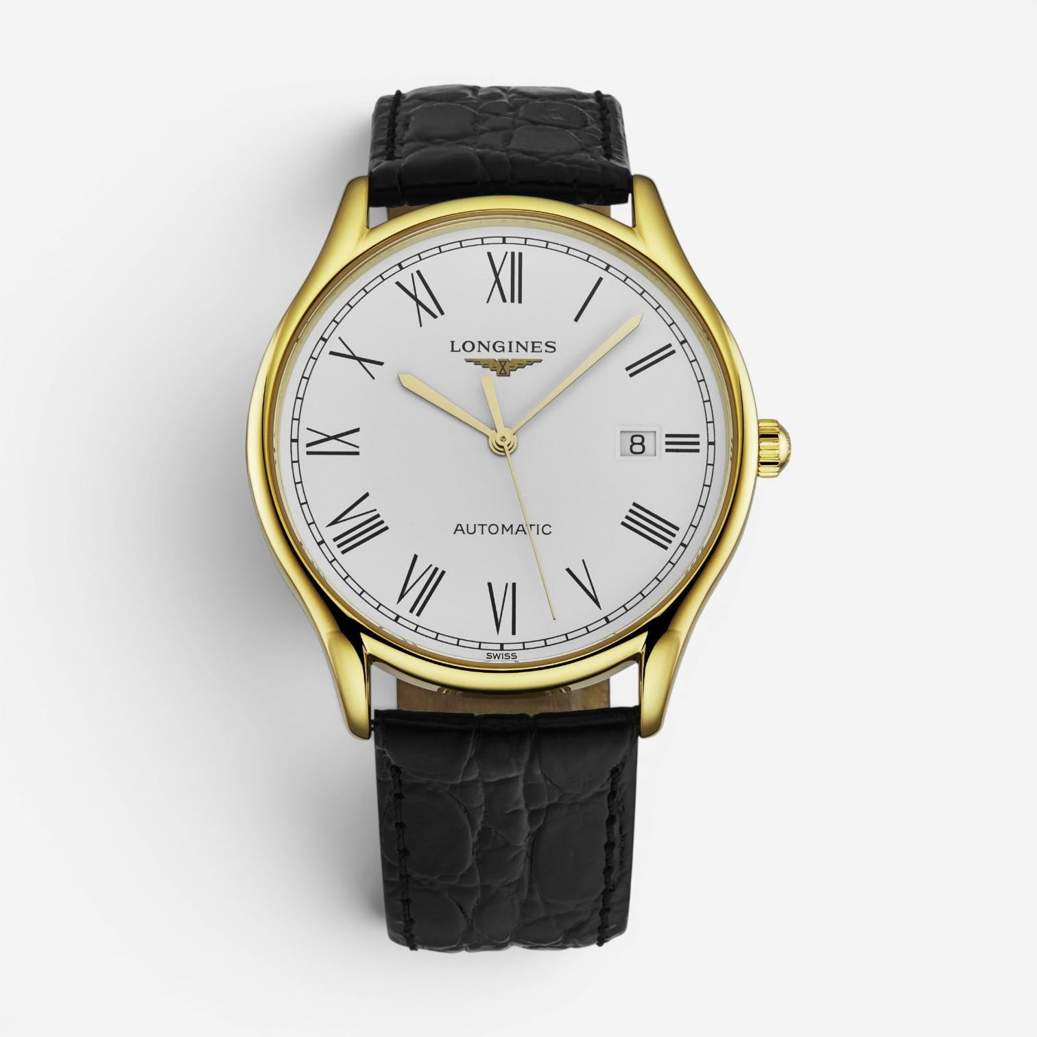 Longines Lyre Stainless Steel & 18K Yellow Gold PVD Automatic Men's Watch L4.960
