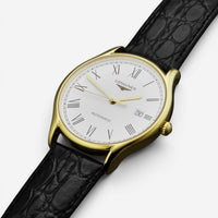 Longines Lyre Stainless Steel & 18K Yellow Gold PVD Automatic Men's Watch L4.960