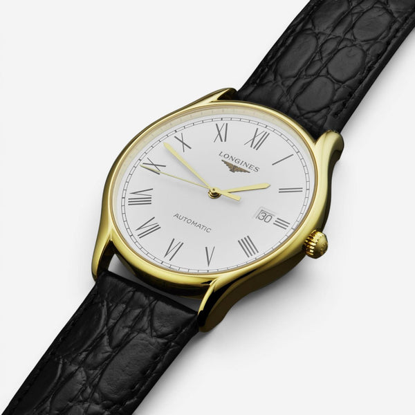 Longines Lyre Stainless Steel & 18K Yellow Gold PVD Automatic Men's Watch L4.960