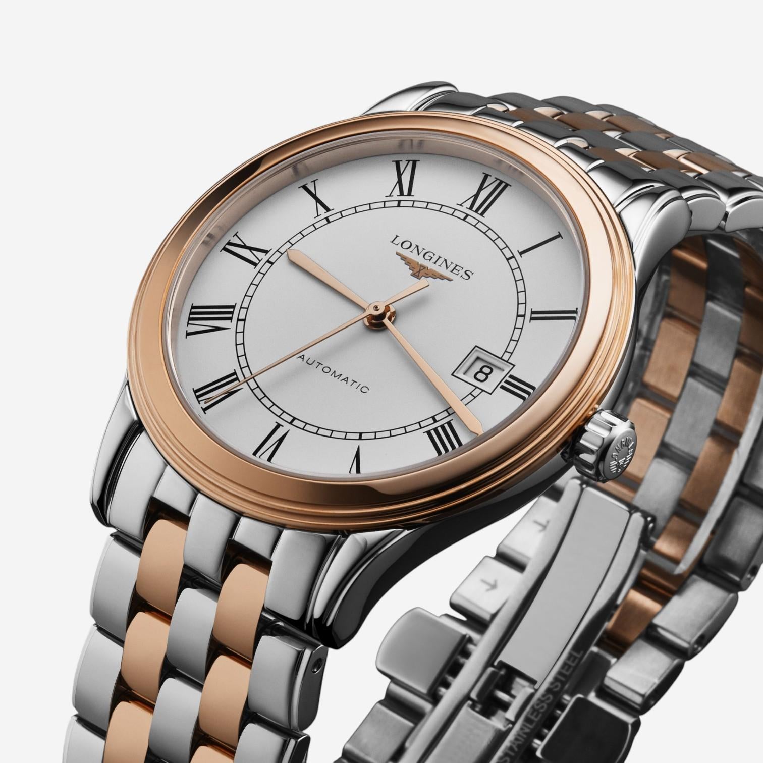 Longines Flagship Stainless Steel Automatic Men's Watch L4.984.3.91.7