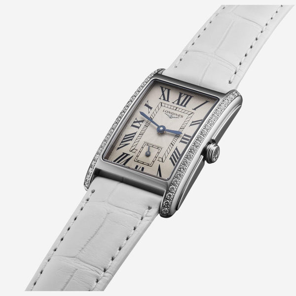 Longines DolceVita Stainless Steel Diamond Quartz Ladies Watch L5.512.0.71.2