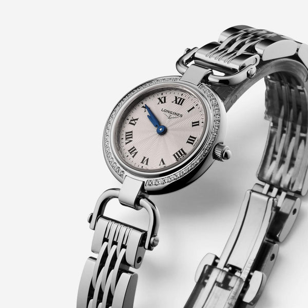 Longines Equestrian Stainless Steel Diamond Quartz Ladies Watch L6.129.0.71.6