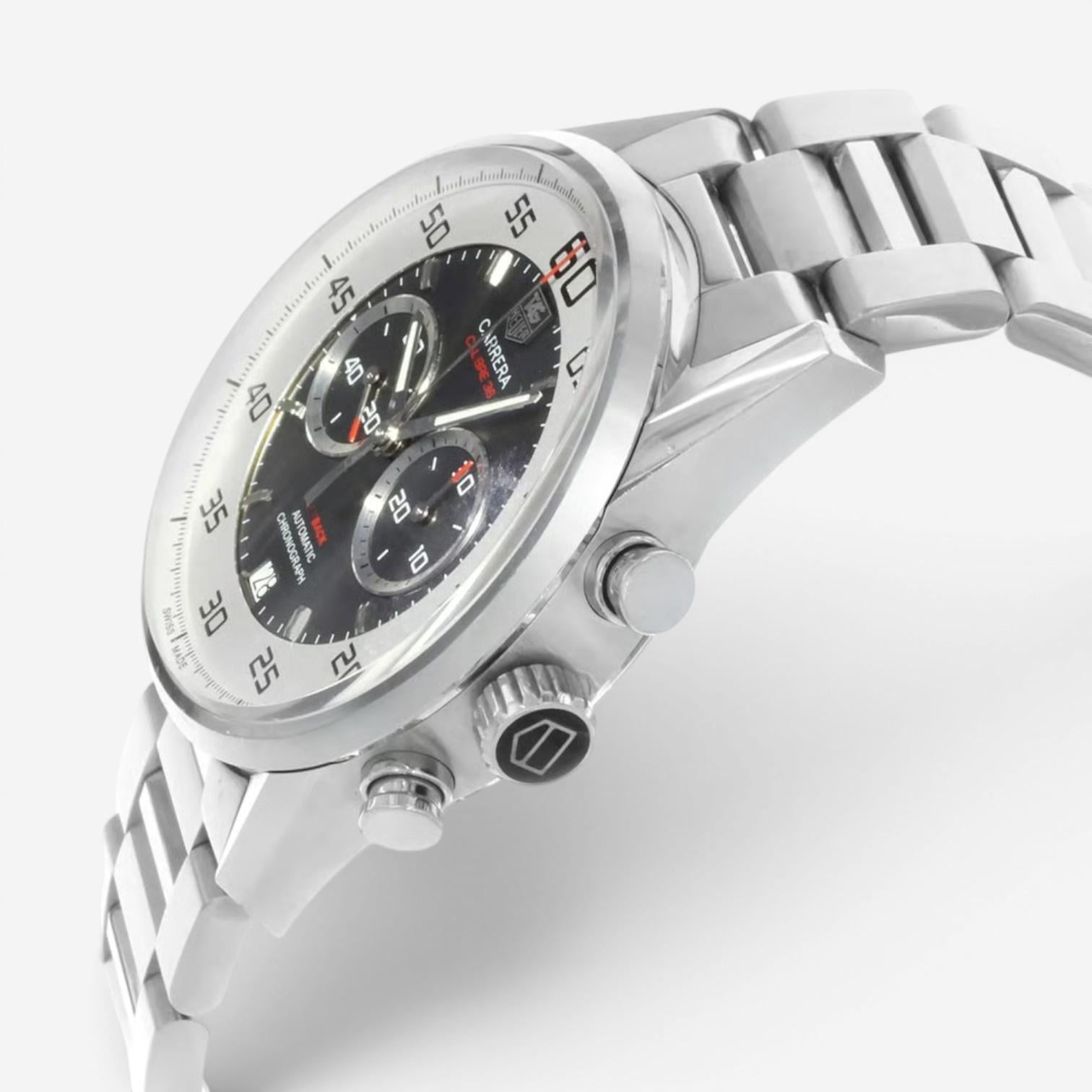 Tag Heuer Carrera Chronograph Stainless Steel Automatic Men's Watch CAR2B11.BA07