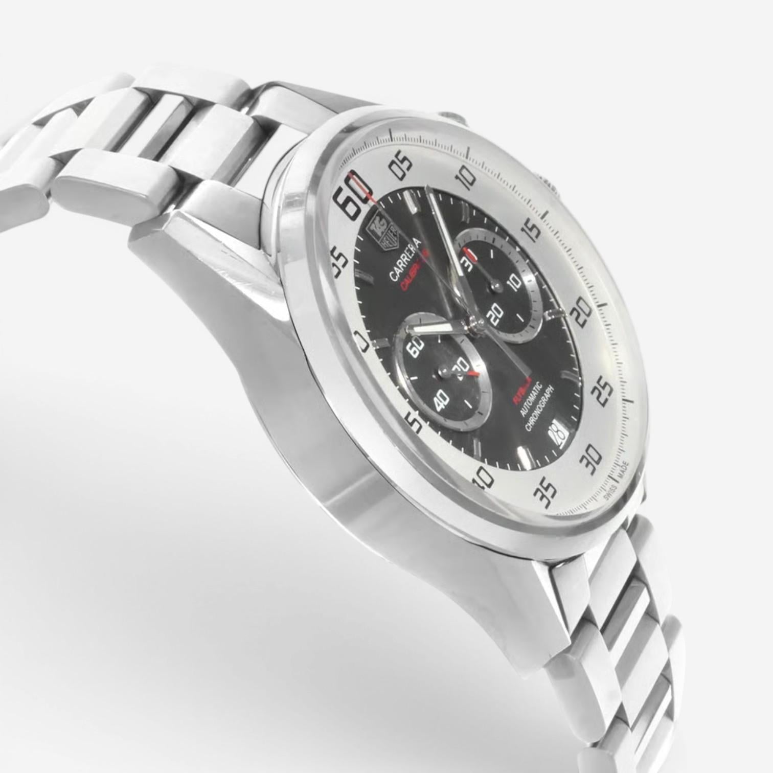 Tag Heuer Carrera Chronograph Stainless Steel Automatic Men's Watch CAR2B11.BA07