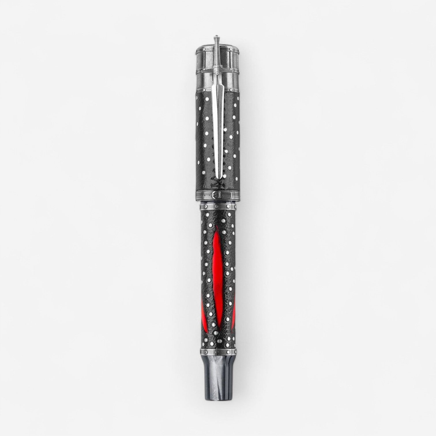 Montegrappa The Witcher: Mutation Limited Edition Black & Silver Rollerball Pen ISWINRSE