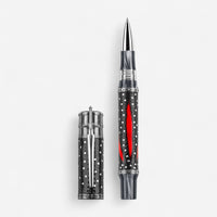 Montegrappa The Witcher: Mutation Limited Edition Black & Silver Rollerball Pen ISWINRSE