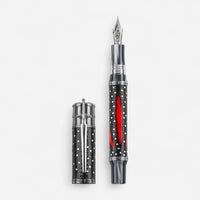 Montegrappa The Witcher: Mutation Limited Edition Black & Silver Fountain Pen (F) ISWIN2SE