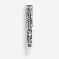 Montegrappa Warner Bros. 100th Anniversary Limited Edition Silver & White Rollerball Pen ISWBNRSE