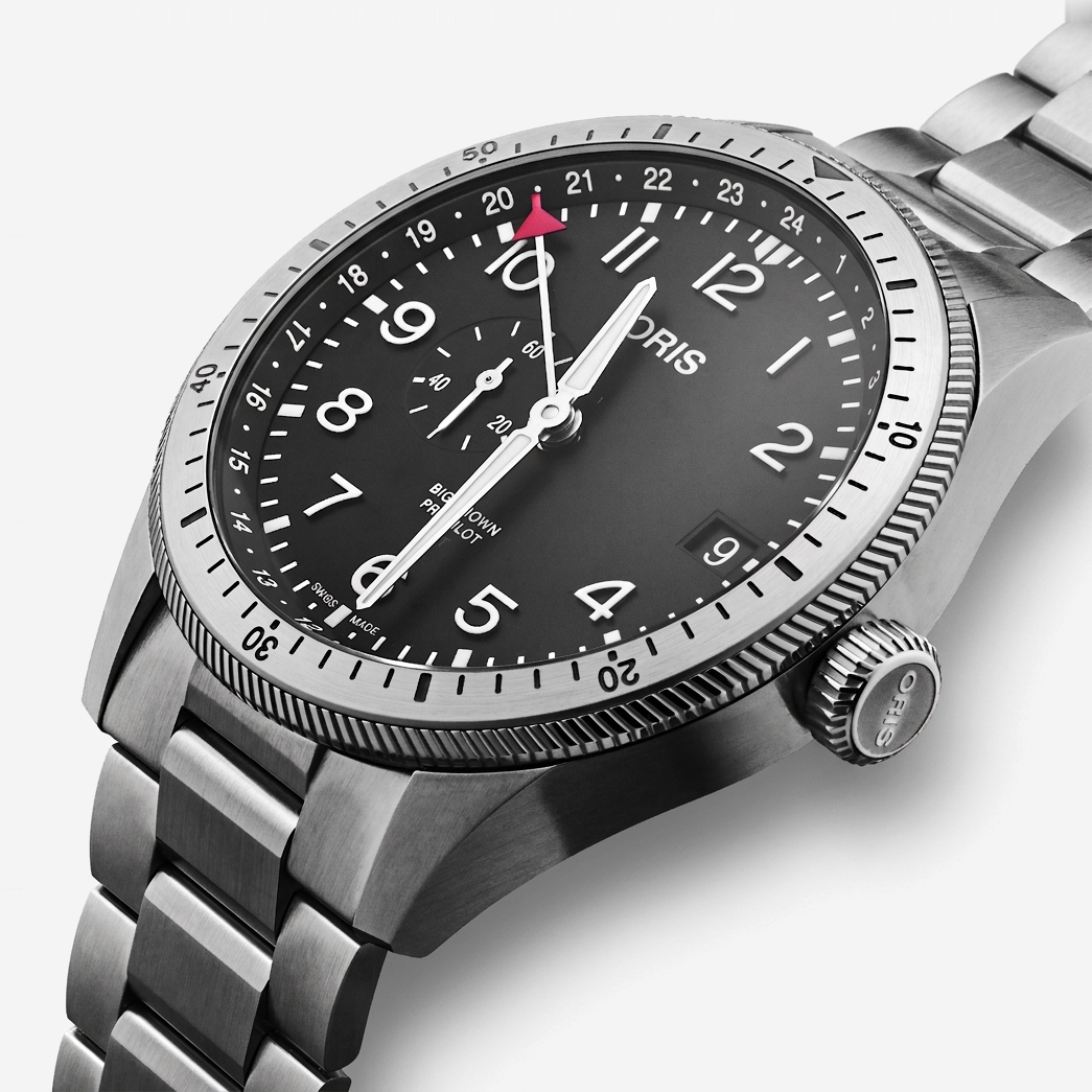 Oris Big Crown ProPilot Timer GMT Stainless Steel Automatic Men's Watch 74877564064MB - THE SOLIST