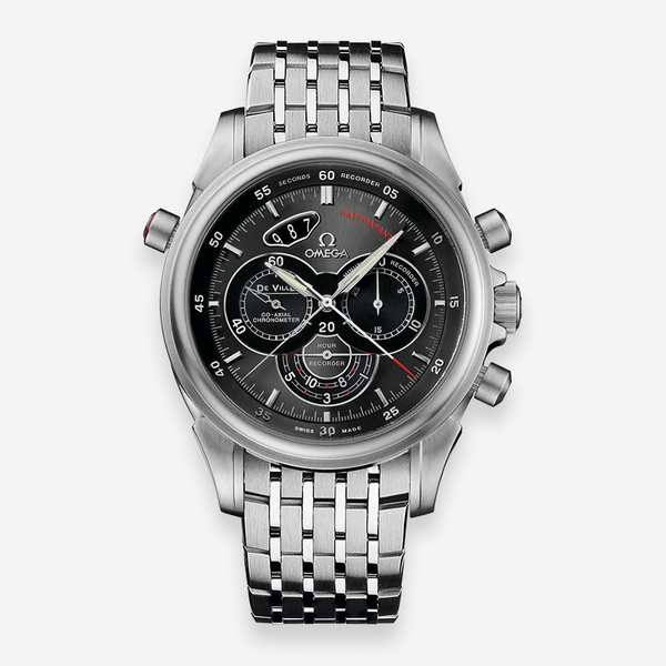 Omega De Ville Chronoscope Stainless Steel Automatic Men's Watch 422.10.44.51.06.001 - THE SOLIST