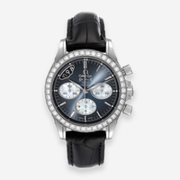 Omega De Ville Chronograph Stainless Steel Automatic Ladies Watch 422.18.35.50.06.001