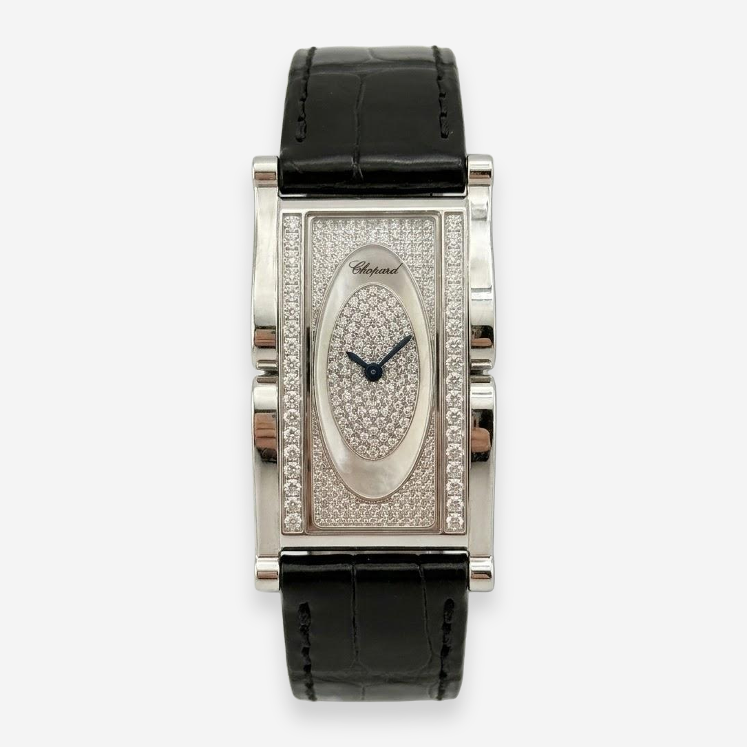 Chopard Copacabana 18K White Gold Quartz Ladies Watch 139001-1002