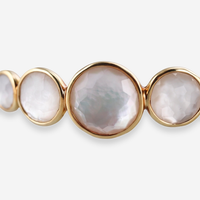 Ippolita Rock Candy 18K Yellow Gold Mother of Pearl Quartz Bracelet OG-36044 - THE SOLIST