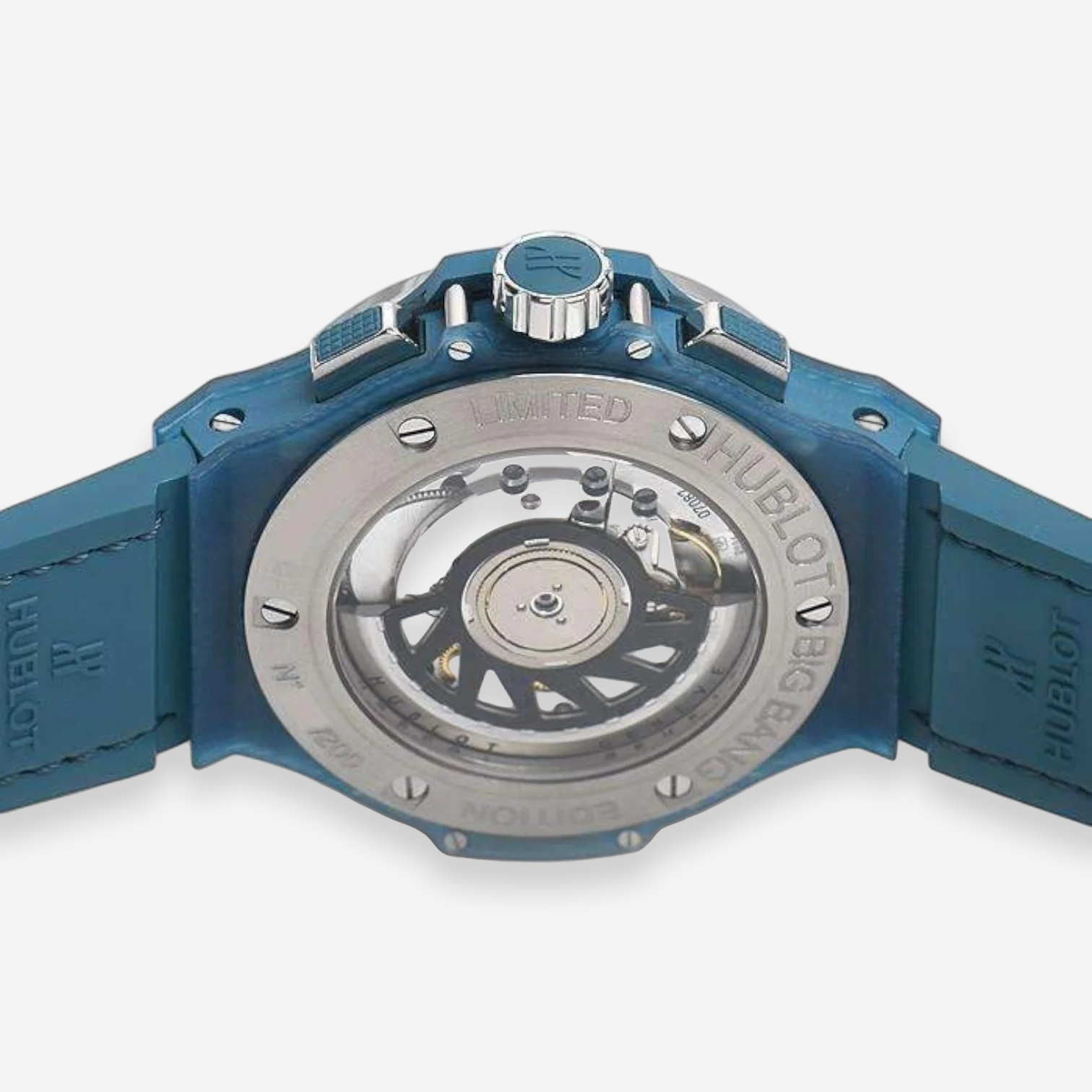 Hublot Big Bang Tutti Frutti Linen Composite Resin Sapphire Automatic Ladies Watch 341.XL.2770.NR.1201