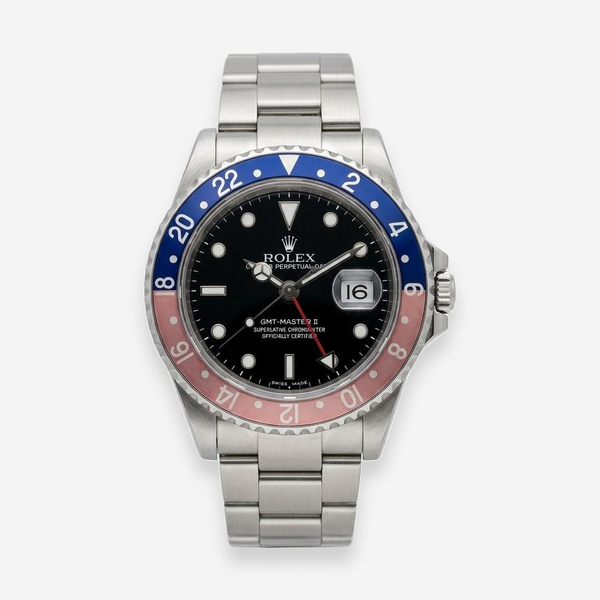 Rolex GMT-Master II Stainless Steel Automatic Men's Watch 16710 - THE SOLIST