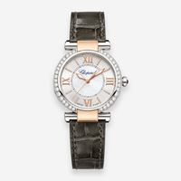 Chopard Imperiale Stainless Steel & 18K Rose Gold Automatic Ladies Watch 388563-6007