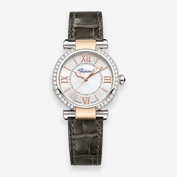 Chopard Imperiale Stainless Steel & 18K Rose Gold Automatic Ladies Watch 388563-6007 - THE SOLIST