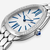 Bulgari Serpenti Seduttori 18K White Gold Diamond Quartz Ladies Watch 103148 - THE SOLIST