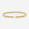 Lugano 18K Yellow Gold Diamond Cuff Bracelet 226-39 - THE SOLIST