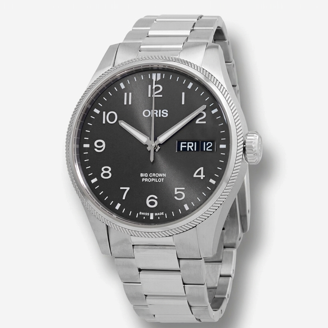 Oris Big Crown ProPilot Big Day Date Stainless Steel Automatic Men's Watch 75277604063MB - THE SOLIST