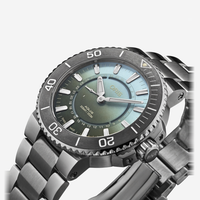 Oris Aquis Dat Watt Limited Edition II Stainless Steel Automatic Men's Watch 0174377344197-Set - THE SOLIST
