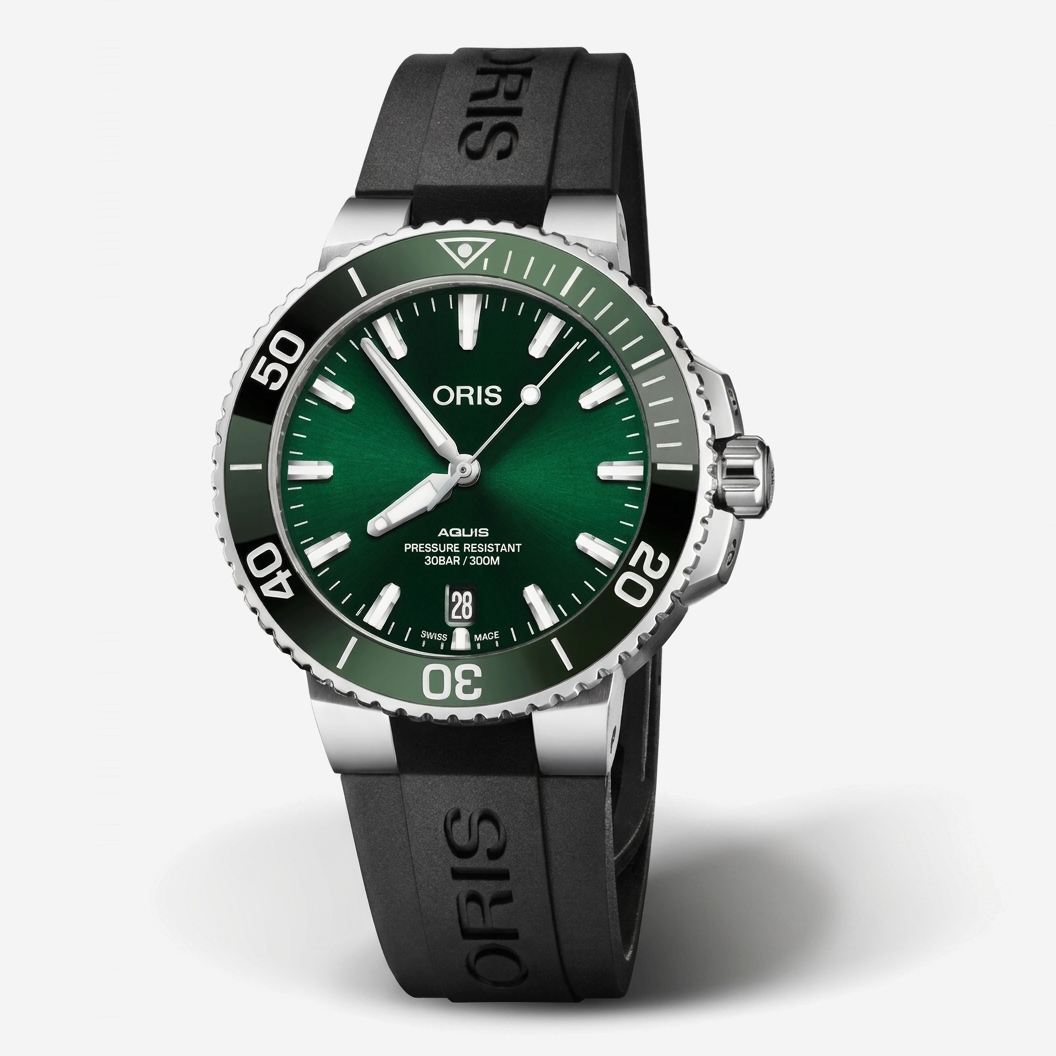 Oris Aquis Date Stainless Steel Automatic Men's Watch 0173377324157-0742164FC - THE SOLIST