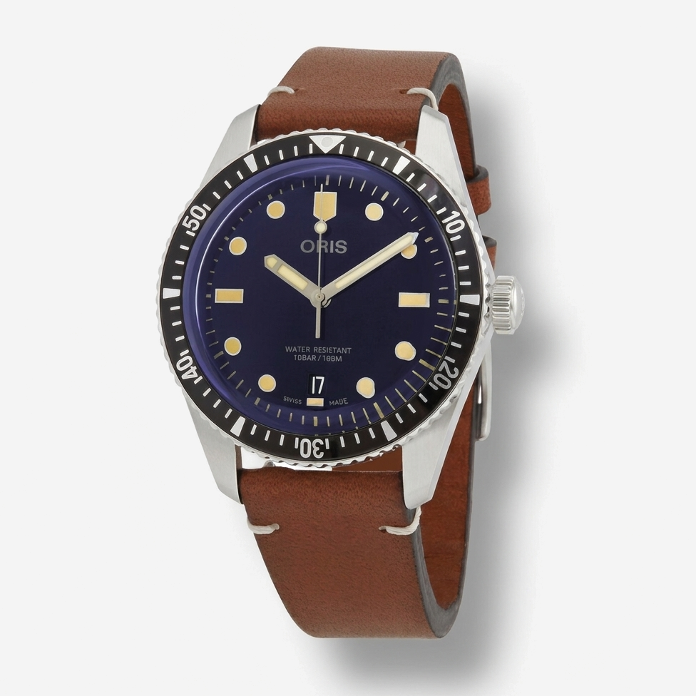 Oris Divers Sixty-Five Date Stainless Steel Automatic Men's Watch 0173377074055-0752045 - THE SOLIST
