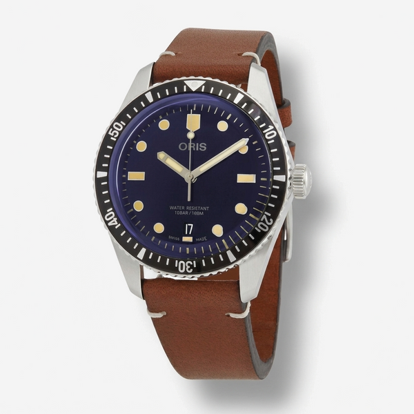 Oris Divers Sixty-Five Date Stainless Steel Automatic Men's Watch 0173377074055-0752045 - THE SOLIST